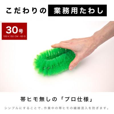 ふるさと納税 海南市 【20個セット】業務用たわし30号　ソフト0.3mm グリーン　BGA102102302 |  | 01