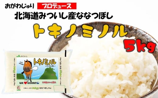 北海道産 新米 ななつぼし トキノミノル 白米 5kg お米 米 ななつぼし