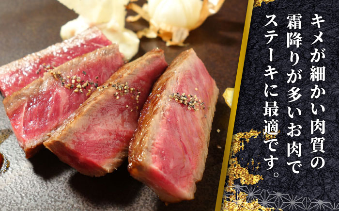 【全6回定期便】熊本県産 あか牛 ロースステーキ セット 計400g ( 200g × 2枚 ) 冷凍 専用タレ付き あか牛のたれ付き 熊本和牛【有限会社 三協畜産】[YCG070] 132000 1