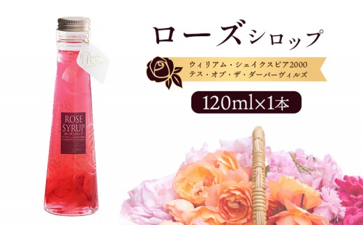 
                  ローズシロップ（ウィリアム・シェイクスピア2000＆テス・オブ・ザ・ダーバーヴィルズ）120ml×1本【19003901】
                