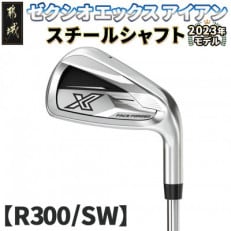 ゼクシオ エックス アイアン  スチールシャフト【R300/SW】 ≪2023年モデル≫