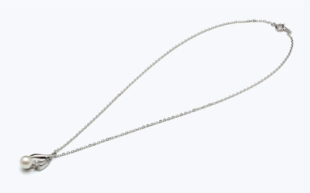 あこや真珠（約7〜7.5mm珠）ペンダント 真珠 パール あこや お祝い ギフト【園田真珠】[RBB061]