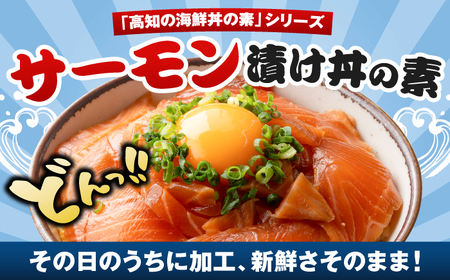 高知の海鮮丼の素「サーモンの漬け」約80g×10パック 【興洋フリーズ株式会社】 [ATBX088]