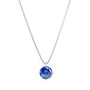 【ふるさと納税】【京セラ】クレサンベール〈サファイア〉ネックレス【一粒/0.5CT/プラチナ/9月】｜京都 京都市 アクセサリー ジュエリー 宝石 ギフト 人気 贈り物 ご自宅用