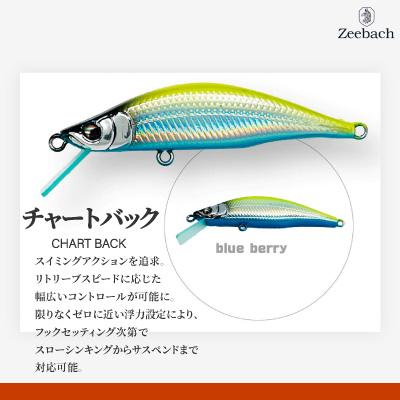ふるさと納税 大館市 渓流用ミノーZeebach50Fチャートバック |  | 01