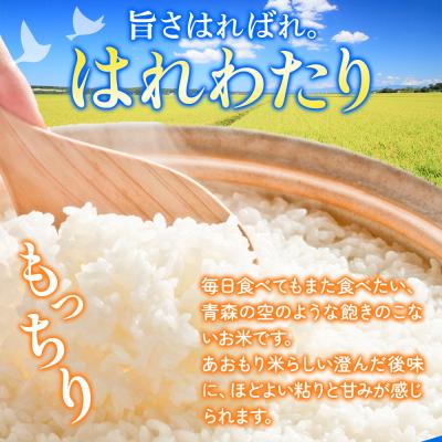 ふるさと納税 弘前市 《定期便5ヶ月》新米 米 令和7年産 はれわたり【精米】10kg×1袋|24_wda-031005 |  | 03