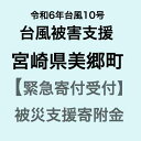 【ふるさと納税】【令和6年台風10号被害支援緊急寄附受付】宮崎県美郷町災害応援寄附金（返礼品はありません）