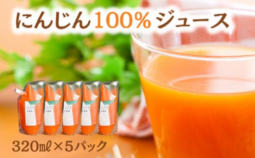 【 にんじん 100％ 】 さらっと飲みやすい 100％ 人参ジュース （ 5パック ） にんじんジュース ジュース100% ジュースにんじん 野菜ジュース