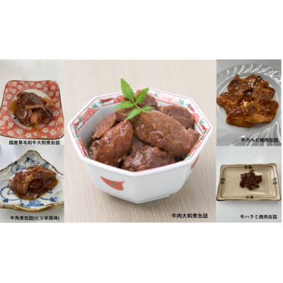 
牛肉缶詰味くらべお楽しみセット(5種×各4缶)【1319244】

