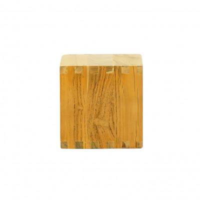 ふるさと納税 中野区 CDボックス S 幅18cm 奥行き16.3cm 高さ16.5cm チーク無垢材 |  | 02