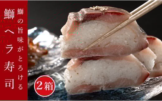 
            旨味とろける鰤のお寿司と珍しい鰤のユッケ2箱 「100年フード」認定
          