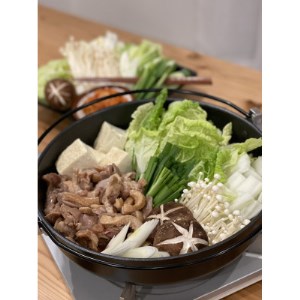 【 さ・ん・ぽ風 】 河内鴨 すき焼き と やみつき Duck の 河内鴨 セット