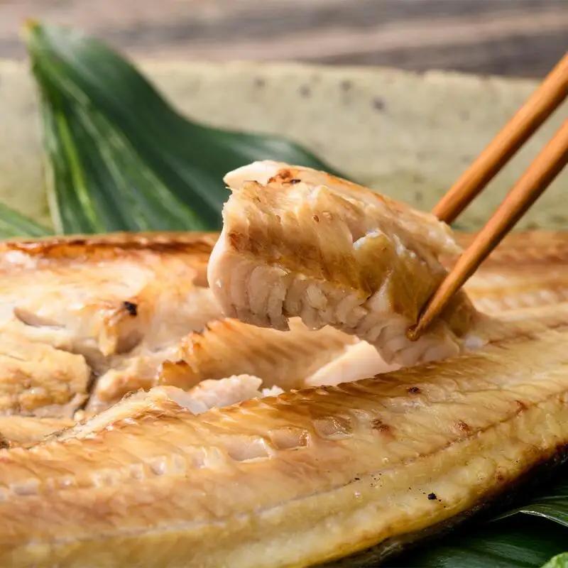 北海道産 真ほっけ開き 一夜干し 2枚セット ほっけ 魚醤干し 北海道 知床 羅臼町 生産者 支援 応援