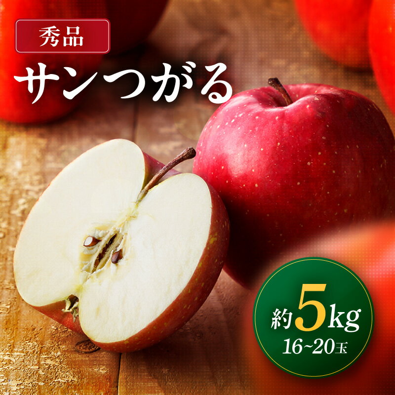 【ふるさと納税】【2026年先行予約】南信州産 サンつがる 約5kg 秀品 | サンつがる りんご 林檎 リンゴ 果物 フルーツ 果汁 信州 南信州 送料無料 ふるさと納税 長野県 飯田市 K27