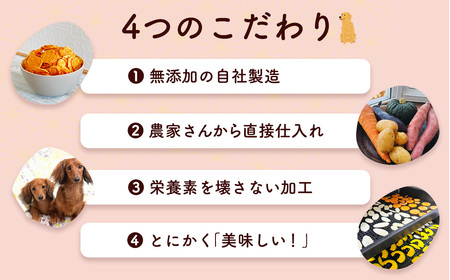 【小分け】かぼちゃチキン(犬用おやつ) 105g[15g×7袋]  FCBK055