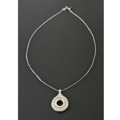 ふるさと納税 大網白里市 銀製手彫り彫金入りリングカップ型アクセサリー1個 |  | 01