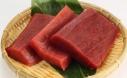 【定期便/計12回】本マグロ赤身1kg（12kg）【DG010-t12】|いわき市 ふるさと納税 株式会社東日本貿易 鮪 本鮪 本まぐろ マグロ 刺し身 さしみ さかな 海鮮 寿司 解凍レシピ付 【定
