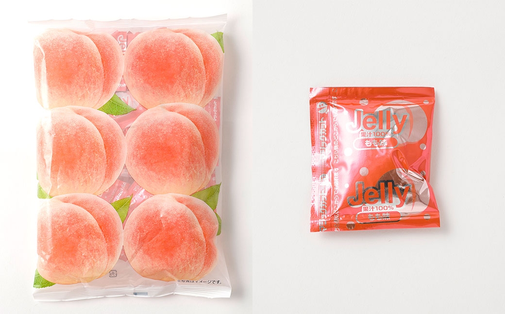 3種 フルーツゼリー詰め合わせ （ ぶどう味 20個 ・ もも味 18個 ・ シャインマスカット味 20個 ）