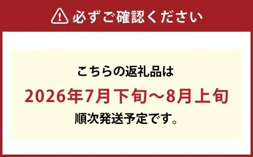 JA晴れの国岡山 倉敷市船穂町産 マスカット オブ アレキサンドリア 1房（750g以上）【2026年7月下旬～8月上旬発送予定】【シャインマスカット シャイン マスカット 人気フルーツ 岡山フルーツ