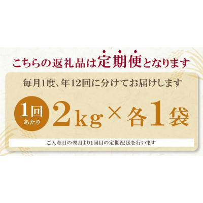ふるさと納税 福智町 研ぐお米 福岡県産米3品種セット定期便(毎月・年12回) |  | 03