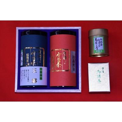 ふるさと納税 宇治市 松阪屋嘉八本店　生粋の宇治茶 特上詰め合わせ (桐箱入り)