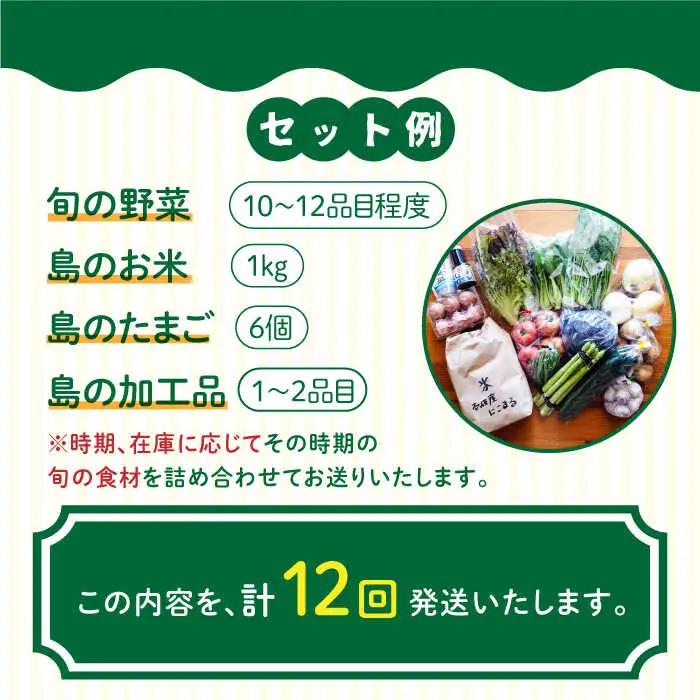 【全12回定期便】壱岐産食材詰め合わせBOX「野菜」 [JBF017] 276000 276000円