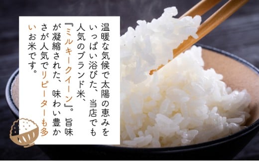 KU160_R7 令和7年産「超早場米」 ミルキークイーン 計10kg（5kg×2）【中島米穀店】