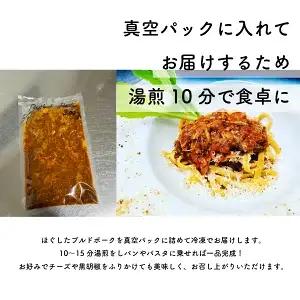 高知県産 ブランド豚 プルドポーク（100g×5）｜やわらか 豚肉 トマトBBQソース 冷凍 惣菜