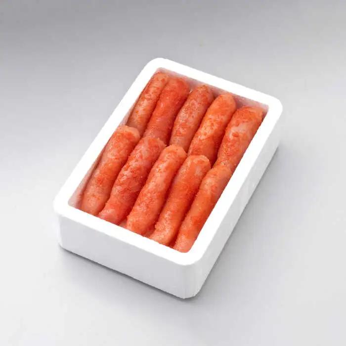 無着色 厳選辛子明太子1本子 2kg(500g×4箱) [ABCY030] 小分け 冷凍
