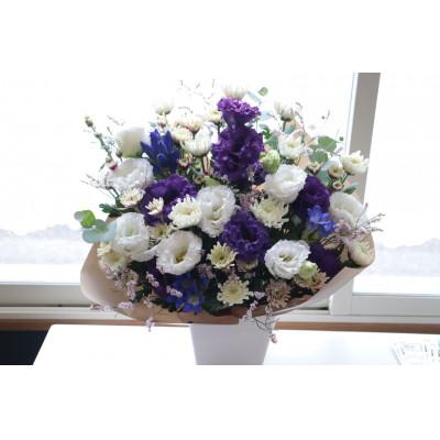 ふるさと納税 筑西市 仏花アレンジメント/Sサイズ〜花瓶不要!届いてそのまま飾れます。 |  | 02