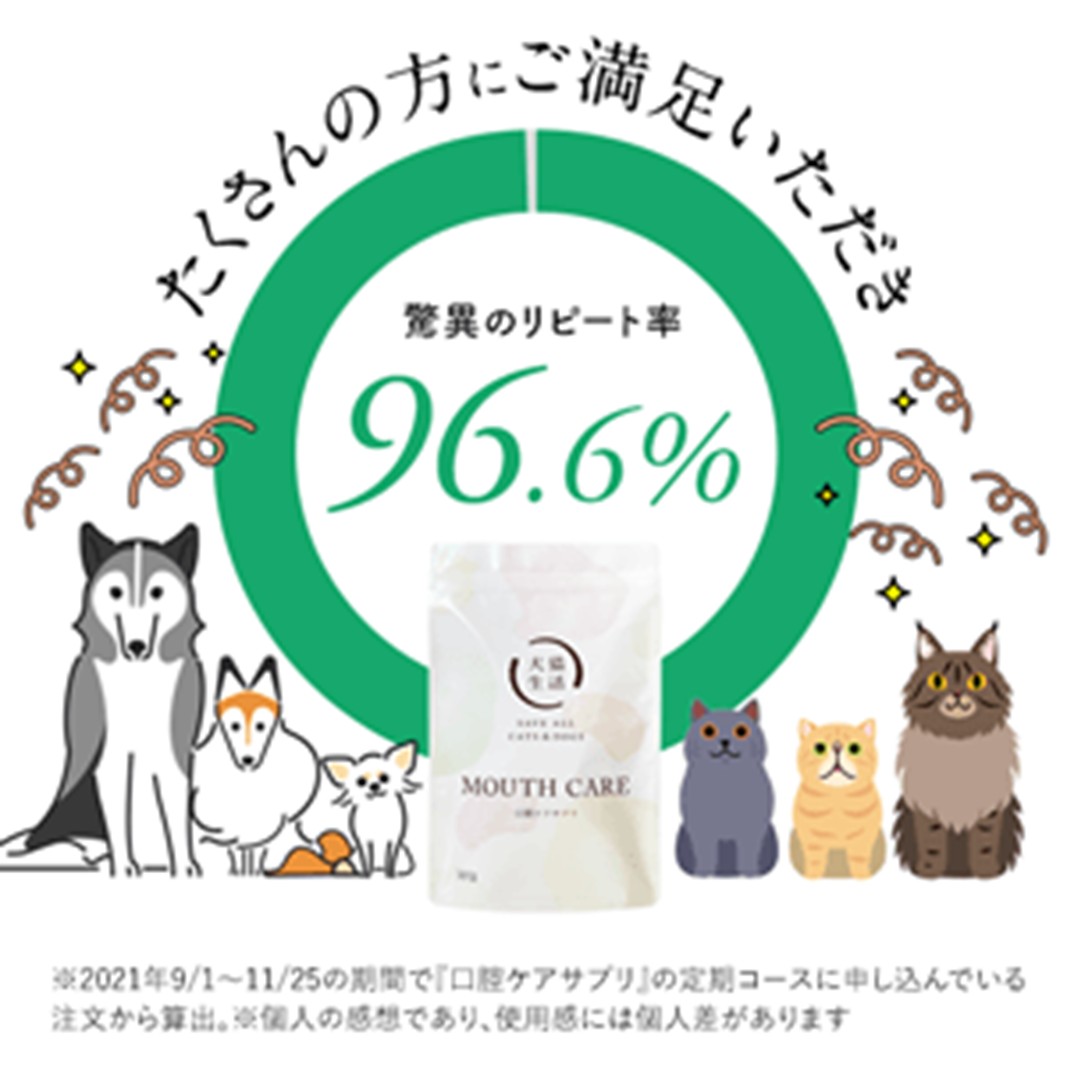 犬猫生活 犬猫兼用デンタルふりかけ 1袋(30包入)
