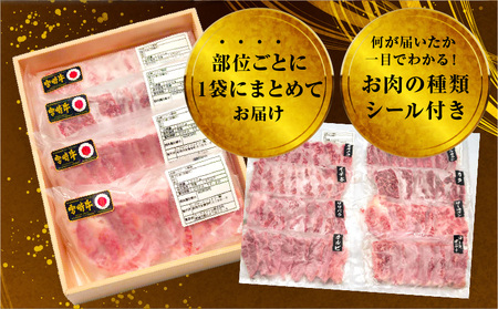 プレミアムシリーズ宮崎牛焼肉定期便 肉 牛 牛肉 焼肉