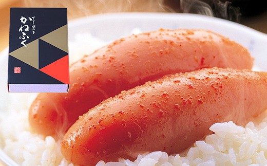 【ギフト用】かねふく 2Lサイズ 無着色辛子明太子（1本物） 1kg　【明太子 めんたいこ かねふく 魚介類 家庭用 お取り寄せグルメ ご飯のお供 お取り寄せ お土産 九州 ご当地グルメ 福岡土産 取り寄せ グルメ 福岡県 筑前町 FF035】