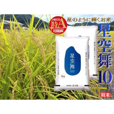 ふるさと納税 湯梨浜町 鳥取県産星空舞◇精米10kg◇令和7年産(41M.)
