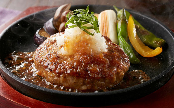 博多和牛×九州産華味鳥　手ごね風ハンバーグ　120g×6個 築上町 / トリゼンフーズ株式会社 [ABCN031]