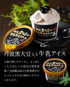丹波篠山 素材を味わうアイスクリーム　プレミアムセット　12個（3種類×4個） KMH006
