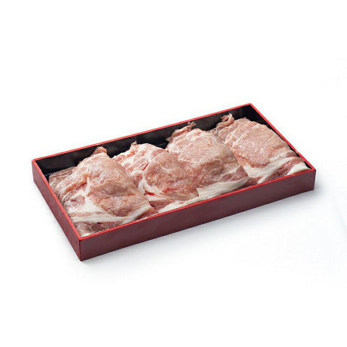 【ふるさと納税】純白のビアンカ　豚ロース焼肉用　800g　新潟　新潟県　ふるさと納税　豚肉　豚　ロース