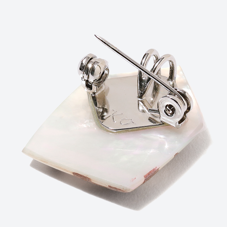 ＜Classic Ko＞Bird & Leaf house brooch