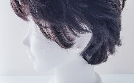 真珠 ピアス 5.5 ～ 5.9 mm ( K14 WG ) アクセサリー パール ジュエリー 三重 伊勢 志摩 真珠 パールアコヤ真珠 アコヤ貝 あこや 冠婚葬祭 慶事 誕生日 結婚式 記念日 お祝