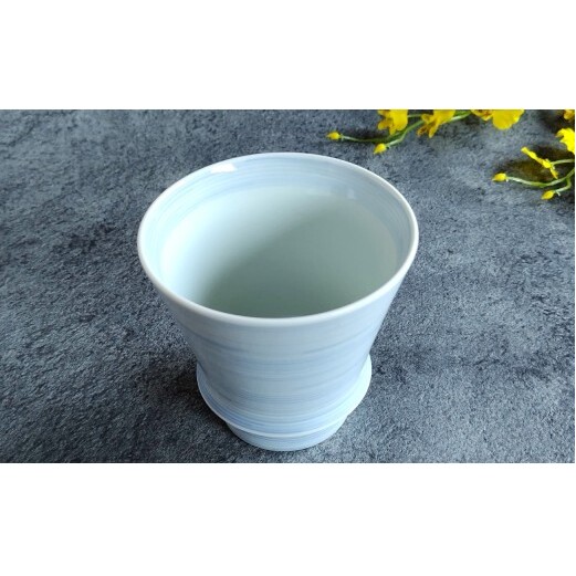 有田焼 至高の焼酎グラス 絹糸【松尾陶器】酒器 焼酎グラス グラス お酒 食器 器 うつわ 磁器 陶磁器 コップ カップ 呉須 A15-381_イメージ2