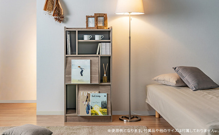 多用途なフラップ扉収納　ミドルタイプ WW インテリア 収納 収納ラック 低ホルムアルデヒド 家具