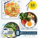 【ふるさと納税】【訳あり】【波佐見焼】ボーダーボーダー どんぶり 4柄 cocomarine 正角皿 4柄 計8個セット食器 皿【natural69】[QA105]