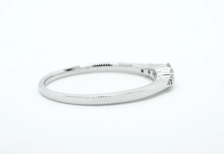 PT900グラデーション7石ダイヤモンドリング R2738DI-P