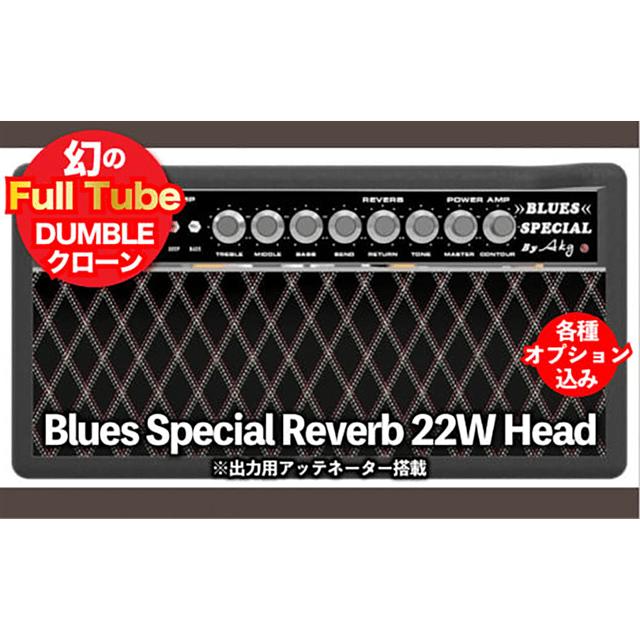 【ギターアンプ】ギター チューブアンプ  Blues Special Reverb 22W Att Head ダンブル クローン 幻の 手作り 高級 アンプ オーダーメイド カスタム ハンドワイヤード