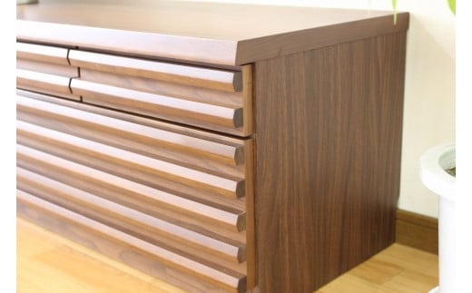 【開梱・設置】アストロ 180cm テレビボード（ウォールナット）　AX046