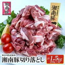 【ふるさと納税】湘南豚 切り落とし1.5kg（250g×6パック）切り落とし 豚肉 冷凍 小分け 【株式会社羽根】[AKAG008]