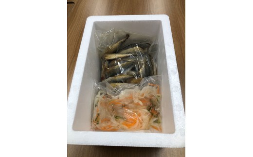 アジ南蛮漬け(計1.4kg/野菜付き)