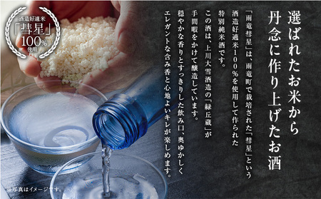 雨竜彗星 720ml × 2本 日本酒 酒造好適米 日本酒 日本酒 酒造好適米 日本酒 北海道雨竜町