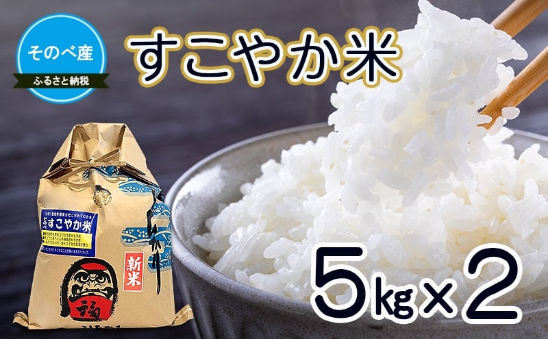 
            [№5334-0751]すこやか米10kg(5kg×2) 令和7年度産
          
