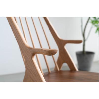 ふるさと納税 大川市 ウインザーチェア　オーデ　オーク&ウォールナット　大川家具 |  | 02